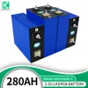 Batterie Lifepo4 3.2v 280Ah, 4/8/16 pièces, flambant neuve, classe A, entièrement assortie, avec jeu de barres, Rechargeable, pour voiturette de Golf EV