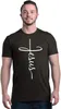 T-shirts pour hommes T-shirt Jésus Cross