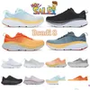 Zapatos de vestir Hoka One Bondi 8 Running Ligero Amortiguación Larga distancia Road Runner Zapato Hombres Mujeres Zapatillas Drop S Aceptado Lifest Dh2Fv