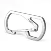 Klimt titanium carabiner sleutelhanger houder sleutelhanger ring taille wandelkamp bergbekering haak snel release koorden slingers en webbing1