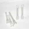 14 mm diffuser Bong Downstem Hookah Glas Down STEM Slider Clear Groothandel Rookaccessoires voor beker Bong rechte buiswaterpijpen