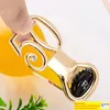 10pcllot dwa style 50th Design Gold Beer Bottle Opener Numer 50 Otwieracz na prezenty urodzinowe na rocznicę ślubu