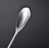 26 cm roestvrij staal Long Mixing Spoon Spiral Long Bar Lepels voor cocktail Drink twee hoofd lange lepels vorken SN653