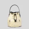 qwertyui45 Totes Padded Cotton Draw String Nylon Bucket Shoulder Crossbody Bags Women Handbag and Purses 2022 New Messenger Bags High Quality 021123H