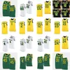 NCAA Basketball College Baylor Bears 10 Makai Mason Jersey University 20 Manu Lecomte 15 Johnathan Motley 2 Taurean Prince 55 Pierre Jackson Nome personalizzato traspirante