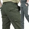 Męskie spodnie na zewnątrz wodoodporne spodnie taktyczne