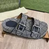 Designer sandaler för män kvinnor sandaler casual skor kvinnor glider plattform sommar strand toffel storlek 35-44 med låda nr298b