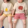 Toddler Girl Clothing Sets Tshirts Pants Suit Kids Short Sleeve For Summer Outfits Baby Children Costume Girls Pajamas