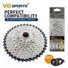 Chaînes VG sports 9 10 11 vitesses VTT ultraléger 11-50T 11-52T 46T 42T 40T Cassette roue libre séparée vtt ensemble de chaînes de vélo 0210