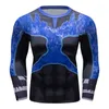 Męskie koszulki Cody Lundin BJJ MMA Długie rękaw Rashguard Digital Printing Anime koszula dla mężczyzn Cartoon Western Tops Dostosuj