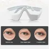 Eye Massager 3D Anti Aging Red Light Therapy Skin Tightening EMS Care Device Relief Dark Circles Wrinkle Fatigue Remove 230211