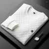 Men's Sweaters 2023 Casual Waffle Knitted Hoodie Men's Slim Crew Neck Trend Pullover Spring And Autumn Long Sleeves Mens Clothing