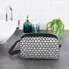 Cosmetic Bags Mudcloth Tribal Travel Toiletry Bag For Women Boho Bohemian Ethnic Makeup Organizer Beauty Storage Dopp Kit