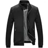 Men's Jackets MRMT 2023 Brand Spring Youth Jacket Men's Thin Section Pu Leather Stitching Solid Color Casual Clothing