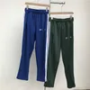 Comfortable Mens Pants Fashion Side Stripe Loose Trousers Designer Pants Unisex High Street Slacks Elastic Band Straight Leg Sweatpants