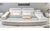 0609TB25 Bedroom furniture soft sofa leather bed with storage bed end bench sofa Massage sofa bedside storage cabinet3406603