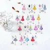 Geschenkwikkeling Vintage Lady Dress 3 Washi Pet Tape voor kaart maken DIY scrapbooking decoratieve sticker