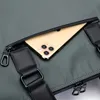 В портфелях Topbight Men's Bag PU Leather Laptop для 14 '' Messenger A4 Document Suctomer Torkment с сумочками 230211