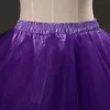 Kadın pijama kaniş etek kostümü kızlar için kadınlar için şeker rengi çok renkli destek yarım vücut puflu petticoat bale 7-8