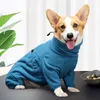 Abbigliamento per cani Inverno caldo pigiama per animali domestici Abbigliamento morbido pile Tute antivento Abbigliamento per cuccioli di taglia piccola, media e grande PC1784 230211