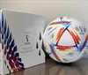 Soccer Balls Wholesale 2022 Qatar World Authentic Size 5 Match Football AL HILM And AL RIHLA