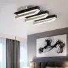 Luzes de teto Luminárias LED modernas