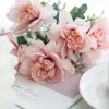 Decorative Flowers Artificial Orchid Home Decoration El Table Fake Flower Wedding Bride Bridesmaid Holding Bouquet