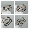 925 Sterling zilveren ringen voor dames trouwring 18k roségouden bewegingsring ontwerp 2292i
