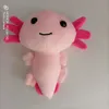 Newt Doll pluche speelgoed axolotl zeshoekige dinosaurus pop