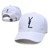 Diseñador de béisbol masculino Diseñador de Casquette Caps Borded Women's Hat Logo Yl Running Outdoor Hip-Hop Classic Sunshade