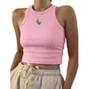 Tanks de mujer Sling Cami Diseñador Camiseta con tanque Tank Top Top Vests Tamisetas Camisetas Camises sin mangas Camis Sports Knited Tops Vest