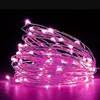 Guirlande lumineuse extérieure étanche à 30 LED en fil de cuivre, à piles (incluses) Firefly Starry Lights DIY Christmas Mason JarS Weddings Partys Warm Light usastar