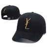 Herren-Baseballmütze Designer Casquette Caps bestickt Damen Hut Logo YL Running Outdoor Hip-Hop Classic Sunshade