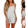 Jumpsuits voor dames rompers vrouwen sexy Feitong 2023 mode dames vakantie riem mini playsuit dames zomers shorts jumpsuit strand z0325