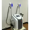 2 Cryo Handtag Cryolipolysis Machine Cryoterapi Cryolipolysis Fat Freeze Slimming Machine Loss Vikt för salonganvändning