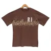 デザイナーAmirri Tシャツプリント半袖レターTshirt SummerTeeLoose Luxury for Men Graphic Hip Hop Tees Amari Tshirts Tops243r