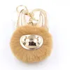 Llaveros Shiny Cute Piggy Plush Ball Bag Accesorios Colgante Llavero Llaveros Para Mujer KeychainsKeychains