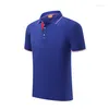 Polo da uomo Coppia Indossare Para Hombre Plus Size S-4XL Polo estiva da uomo Manica corta Traspirante Anti-Pilling 2023 Solido