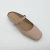 Sandals Women's Flat Shoes In Spring And Summer Leather Women 2023 Style Ladies SlippersSandals