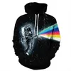 Men's Hoodies 2023 Fashion Hip Hop Men/women's Pullovers 3D Digital Print Colorful Eight Diagrams Hooded Long Sleeve Loose Polyester