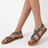 Hausschuhe, bequeme Slip-On-Sandalen, elastische Textil-Spleißsandalen, lässige Strandschuhe für Damen, klassische rutschfeste, leichte Sandalen für Damen G230210