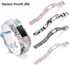 Bracelets de montre enfants Bracelet souple Bracelet pour Garmin Vivofit JR2 JR Vivofit3 Sport remplacement Silicone poignet accessoire