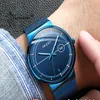 Wristwatches Men Men Leisure Sports Mesh Belt Hatse Watching Diamount Diamoun