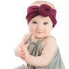 Accessoires pour cheveux Bandeau en nylon pour enfants Donut Bandeau pour bébé SetBowknot pour filles doux et élastique