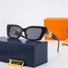 Schwarze Designer-Sonnenbrille, polarisiert, Vollrahmen mit Buchstaben, Luxus-Sonnenbrille für Herren und Damen, Reise-Sonnenschutz, Schatten, Sommer, Strand, Spiegel