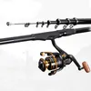 Boat Fishing Rods 36M 45M 54M 63M Ultra Light Carbon Feeder Fishing Rod Telescopic Rock Fishing Rod Portable Travel Sea Lake A123 J230211