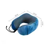 Oreiller 1 PC en forme de U en mousse à mémoire de forme oreillers cervicaux doux rebond lent espace voyage oreiller solide cou cervical soins de santé literie goutte 230211