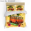 Bedding Sets Summer Travel Duvet Cover Comforter Set 3D Printing Luxury 3pcs Quilt Single Double 229 229CM Home Textile