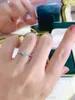 Cluster Rings Real Diamond Fine Cring 18k Белое золото 0,3 FG Color Si круглый срез натуральный столкновенный камень 0,277CTW