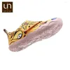 Sapatos atléticos uin sunset pássaro design pintado crianças telas fáceis tênis de loop de gancho para meninos/meninas moda apartamentos